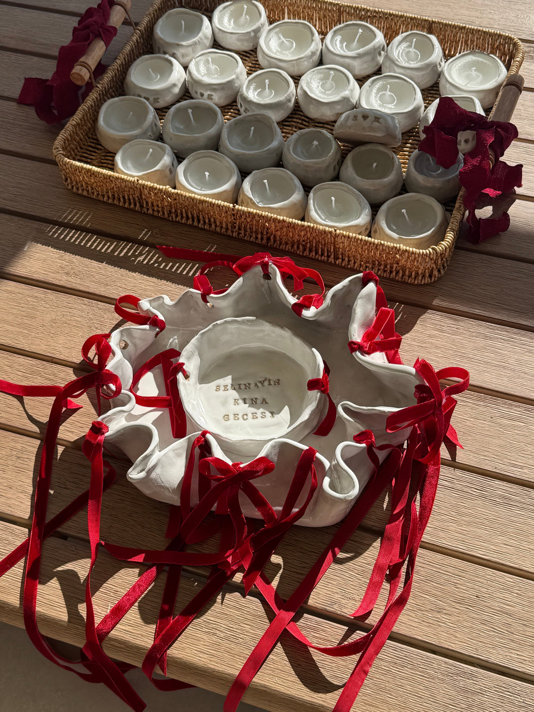 Custom Ceramic Henna Bowl