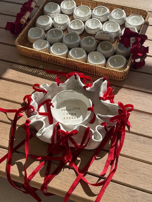 Custom Ceramic Henna Bowl