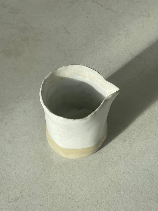Milk jug - frosted