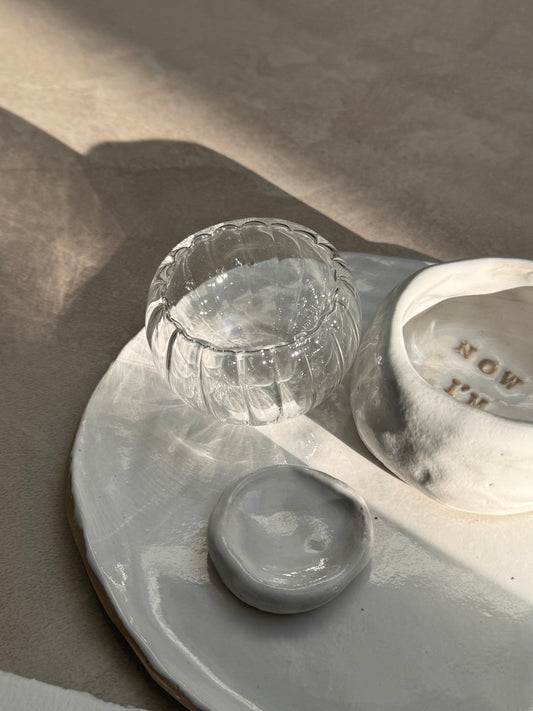 LM - WATER GLASS RILLÉ