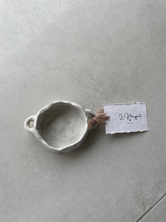 mini soup bowl | snow