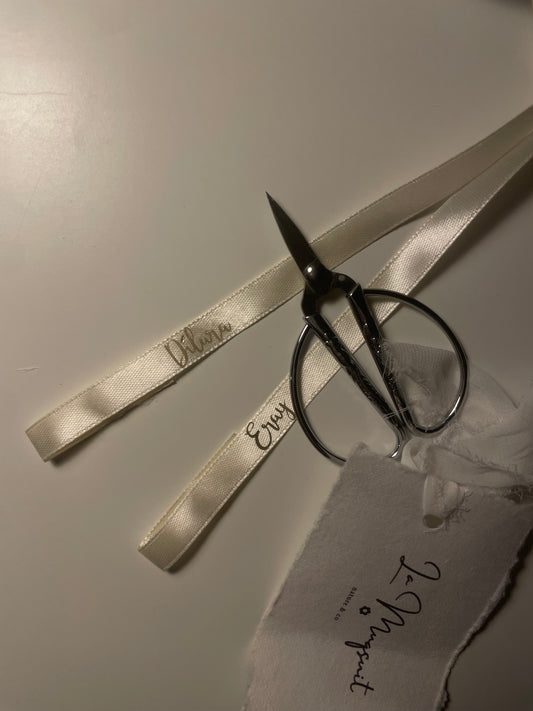 Ring binder + scissors | personalized