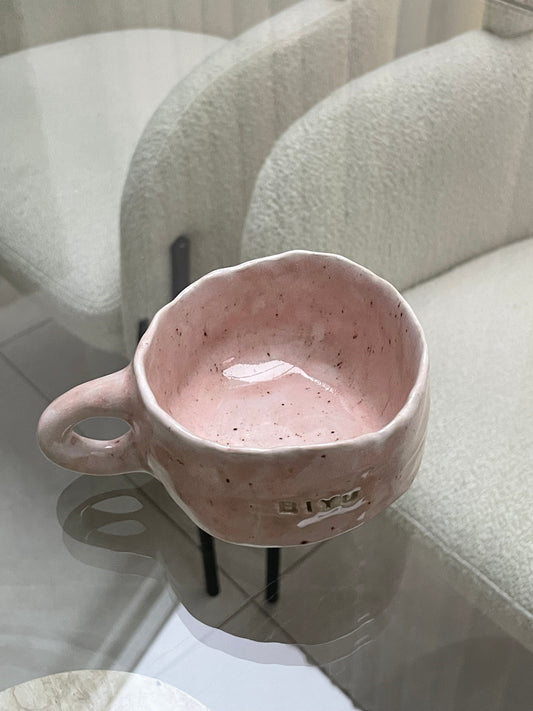 personalized chubby mug "Biyo"