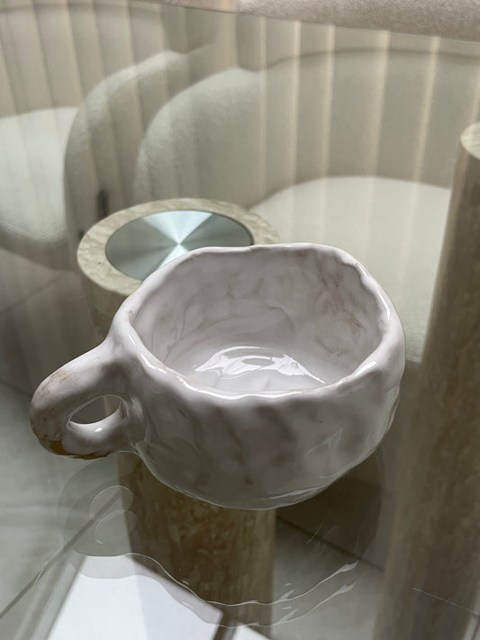 unstructured chubby mug - snow